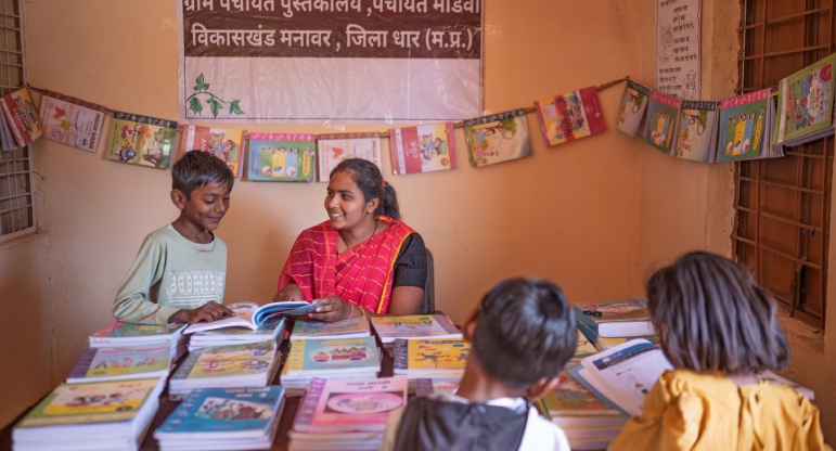 Jan Bhagidari in Action Transforming Education through Panchayat Learning Centers